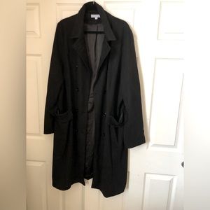 Ivy City Co 3x Gorgeous BLACK SUEDE evening Coat! NWOT